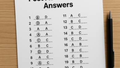 MAP 2.0 Post Assessment Answers