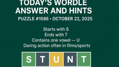 Today’s Wordle answer and hints