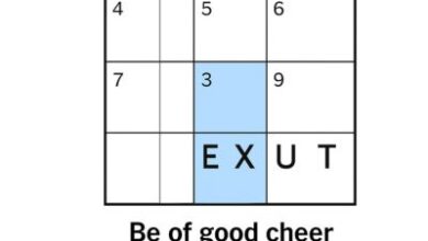 be of good cheer nyt