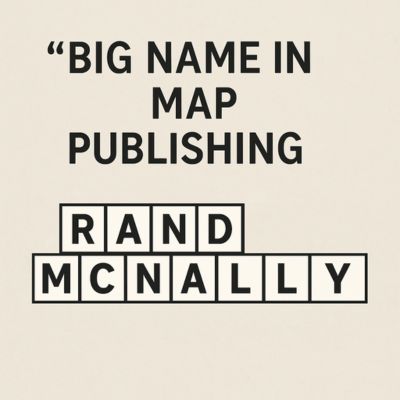 big name in map publishing crossword