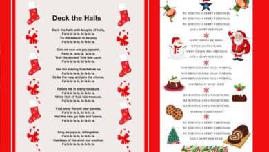 christmas carols lyrics