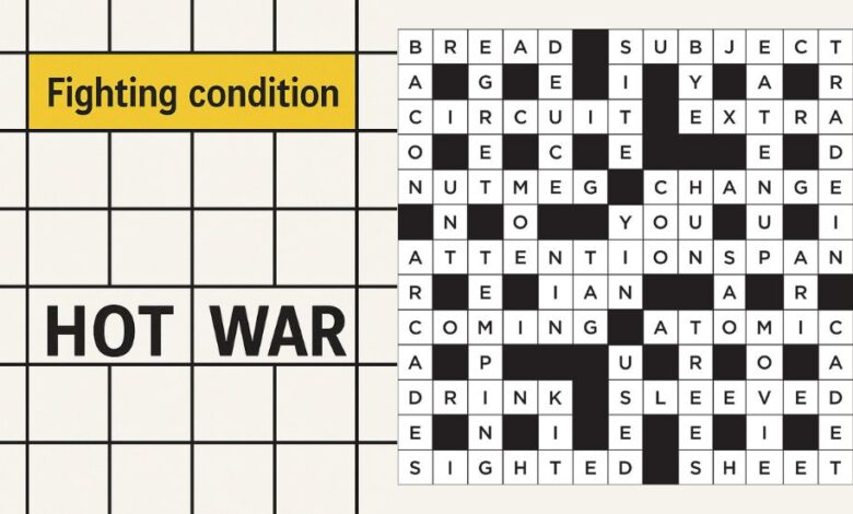 fighting condition crossword clue