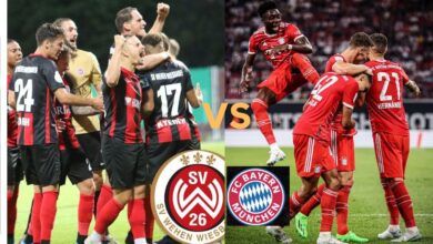 sv wehen wiesbaden vs bayern munich lineups