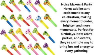 Noise Makers & Party Horns