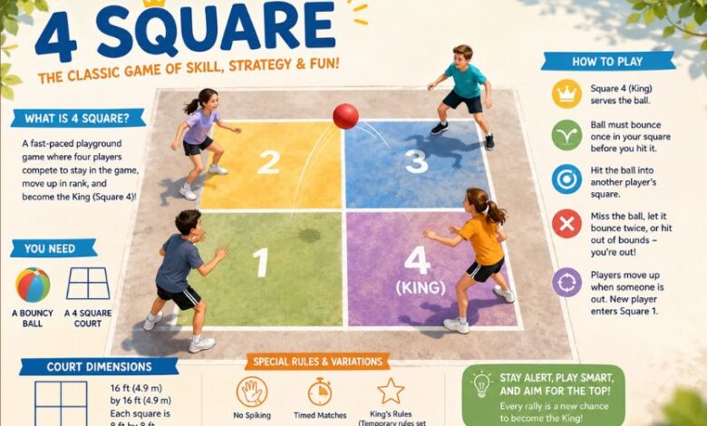 4 Square the Game